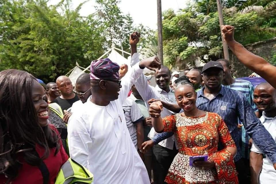 PHOTONEWS: Sanwo Olu Casts His Vote in Lagos state. 3