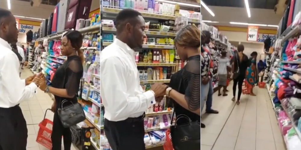 Unhappy Lady Snubs Her Boyfriend After Proposing To Her In Onitsha Mall [Photos/Video] 10