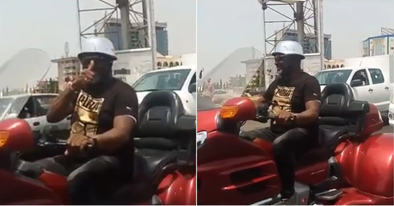 Senator Dino Melaye Spotted Cruising Around On A Cool Motorcycle [Video] 16
