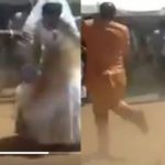 'Crazy' Groom Throws Sand On Bride's White Wedding Gown While Dancing [Video] 3