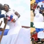 Nigerian Couple Go Viral After Using A Tipper For Their Wedding In Akwa Ibom [Photos] 2