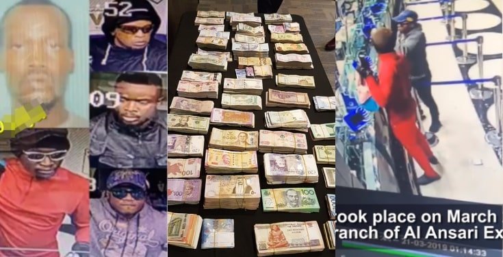 5 Nigerian Arrested For Stealing N226.2 Million From Bureau De Change In UAE, 2 Days After Arriving The Country [Video] 4